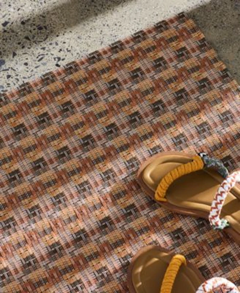 Chilewich Fable Sorbet Area Rug Collection