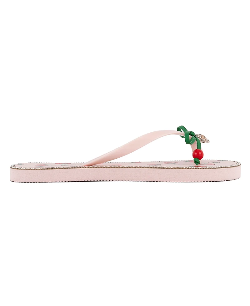 Juicy Couture Women's Slurpy Fruity Flip Flops