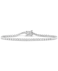 Forever Grown Diamonds Lab-Grown Diamond Bracelet (3 ct. t.w.) in Sterling Silver