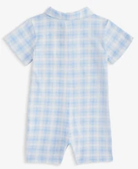 Baby Boys Friendship Plaid Sunsuit, Exclusively at Macy's