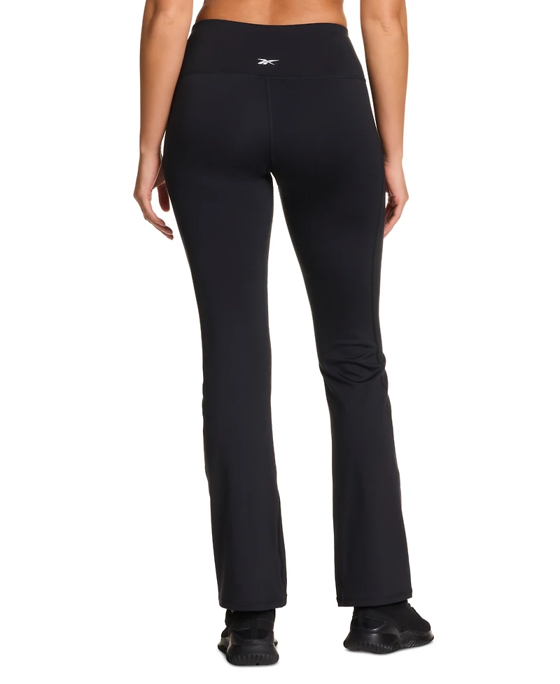 Reebok Women's Id Train High-Rise Bootcut Leggings