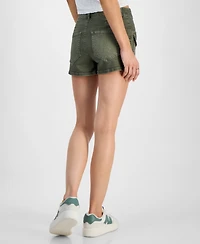 Dollhouse Juniors' High Rise Cargo Shorts