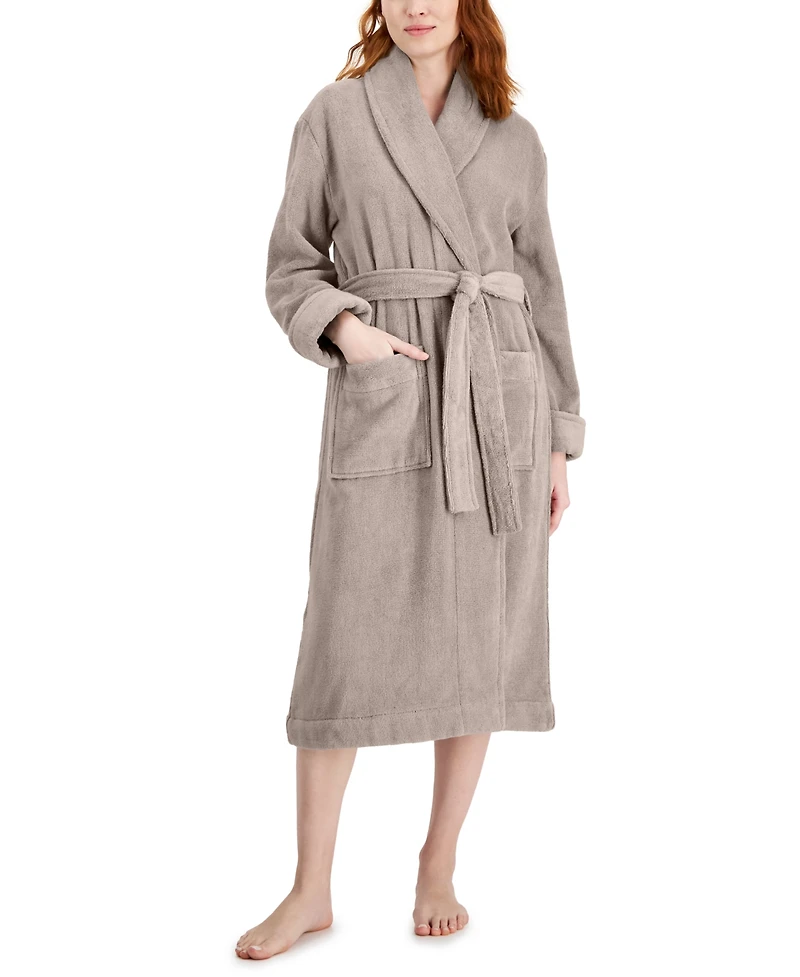 Hotel Collection Turkish Cotton Shawl-Collar Robe, Exclusively at Macy's