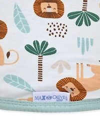 Max & Olivia Newborn Reversible Swaddle Blanket