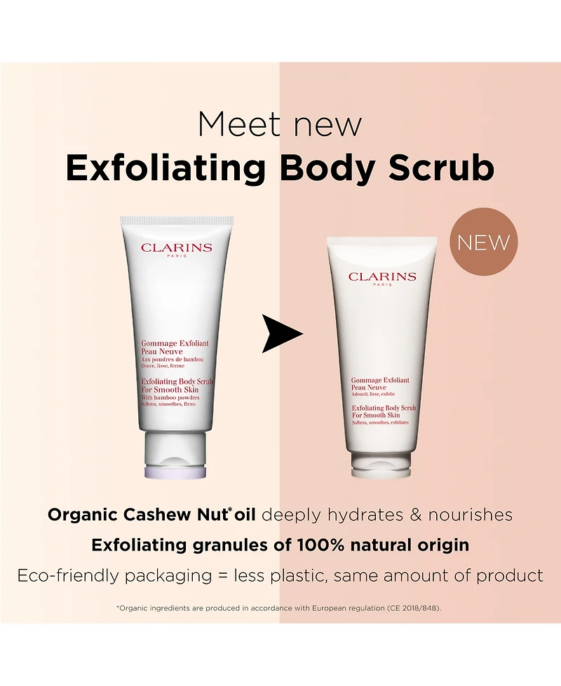 Clarins Exfoliating Body Scrub For Smooth Skin