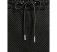 Starter Women's Geo-Print Jacquard Pull-On Shorts