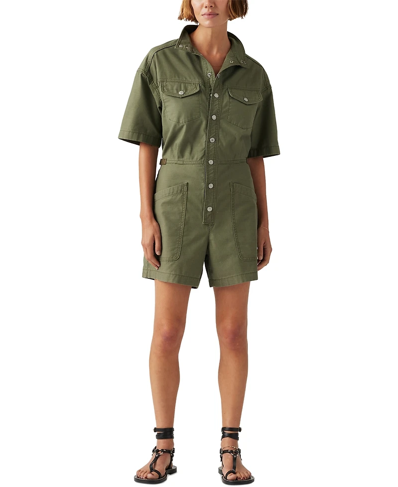 Levi's Premium Women's Short-Sleeve Surplus Romper