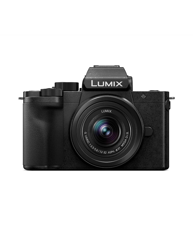 Panasonic Lumix Dc-G100D Mirrorless Camera with G Vario 12-32mm f/3.5-5.6 Asph Ois Lens, Bundle with 128GB Memory Card, Al Tripod and Filter Kit