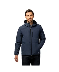 Free Country Men's Melange Stretch Full Zip Hoodie