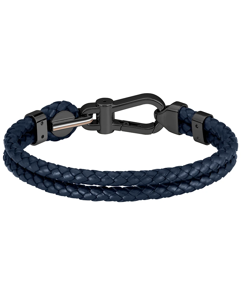 Hugo Boss Men's Ares Prime Leather Bracelet