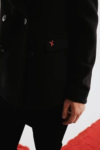 Pcfg Men's Double Breasted Blazer