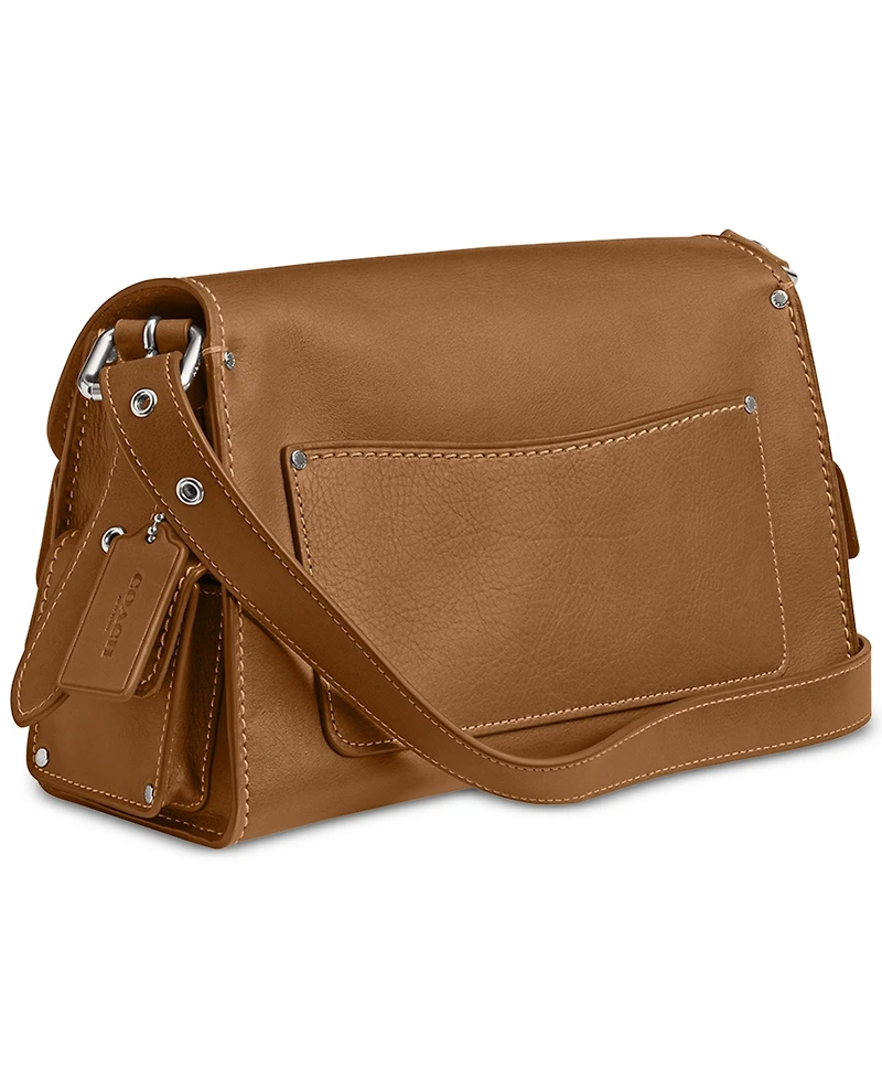 Coach Tabby Turnlock Medium Soft Leather Shoulder Bag