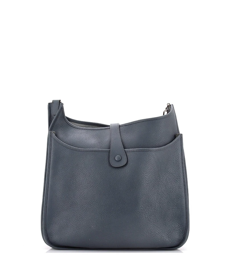 Pre-Owned Hermes Tgm Evelyne Bag Gen Iii Clemence