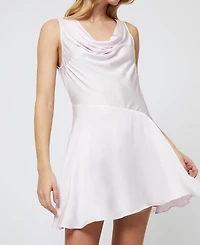 French Connection Women's Oona Satin Assymetrical Dress