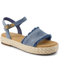 Toms Women's Abby Open Toe Flat Sandals