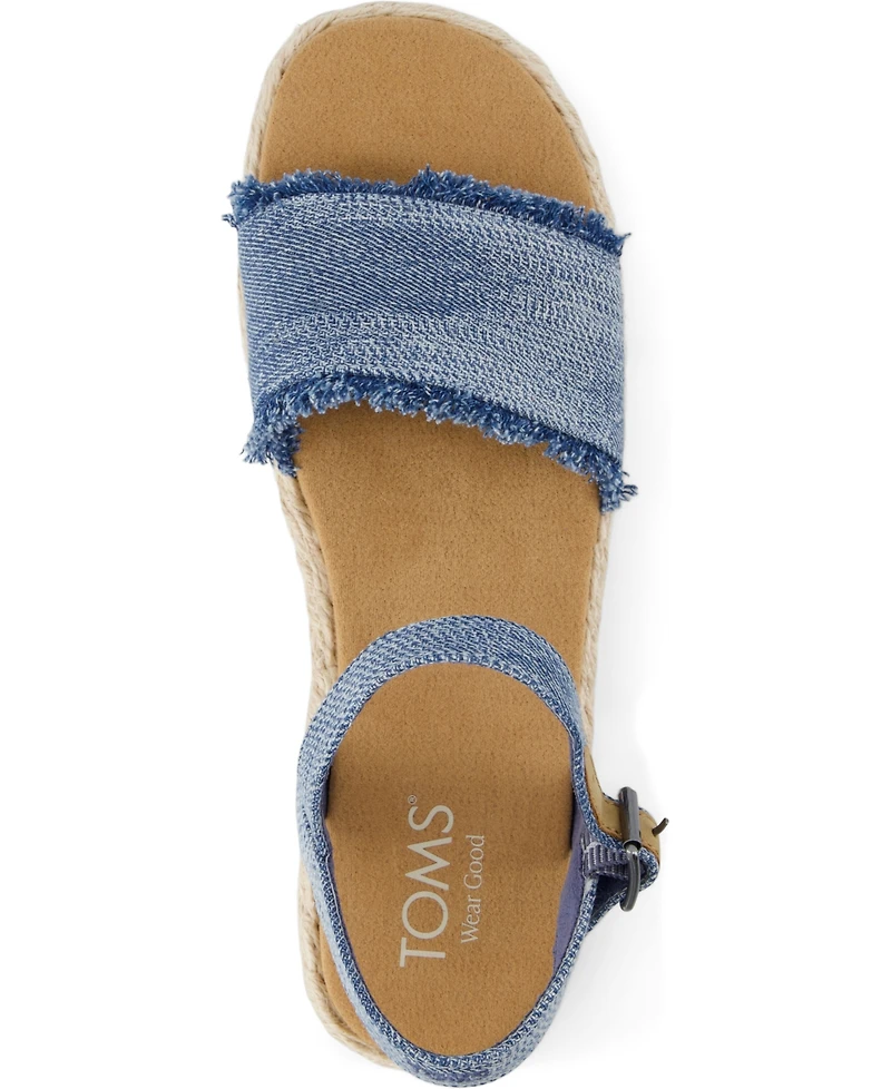 Toms Women's Abby Open Toe Flat Sandals