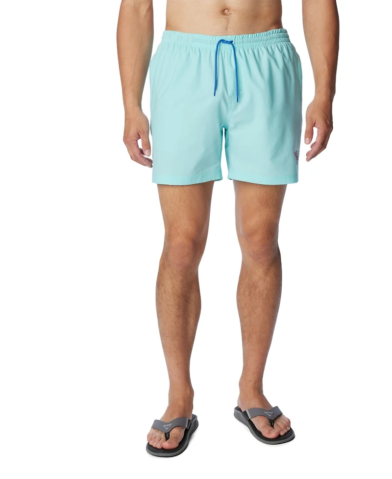 Columbia Men's Performance Rambler Logo Swim Trunks