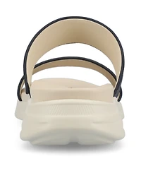 Journee Collection Women's Janis Double Band Comfort Wedge Sandals