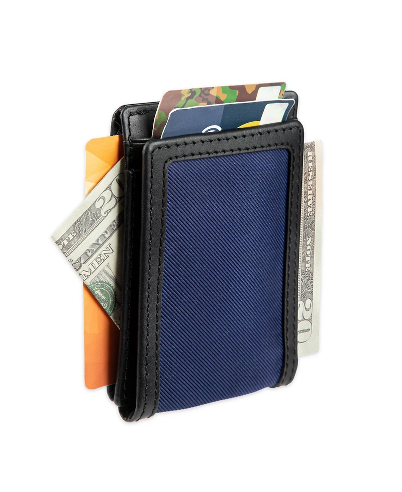 Tommy Hilfiger Men's Overlay Passcase Wallet