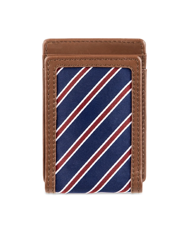 Tommy Hilfiger Men's Overlay Front Pocket Wallet