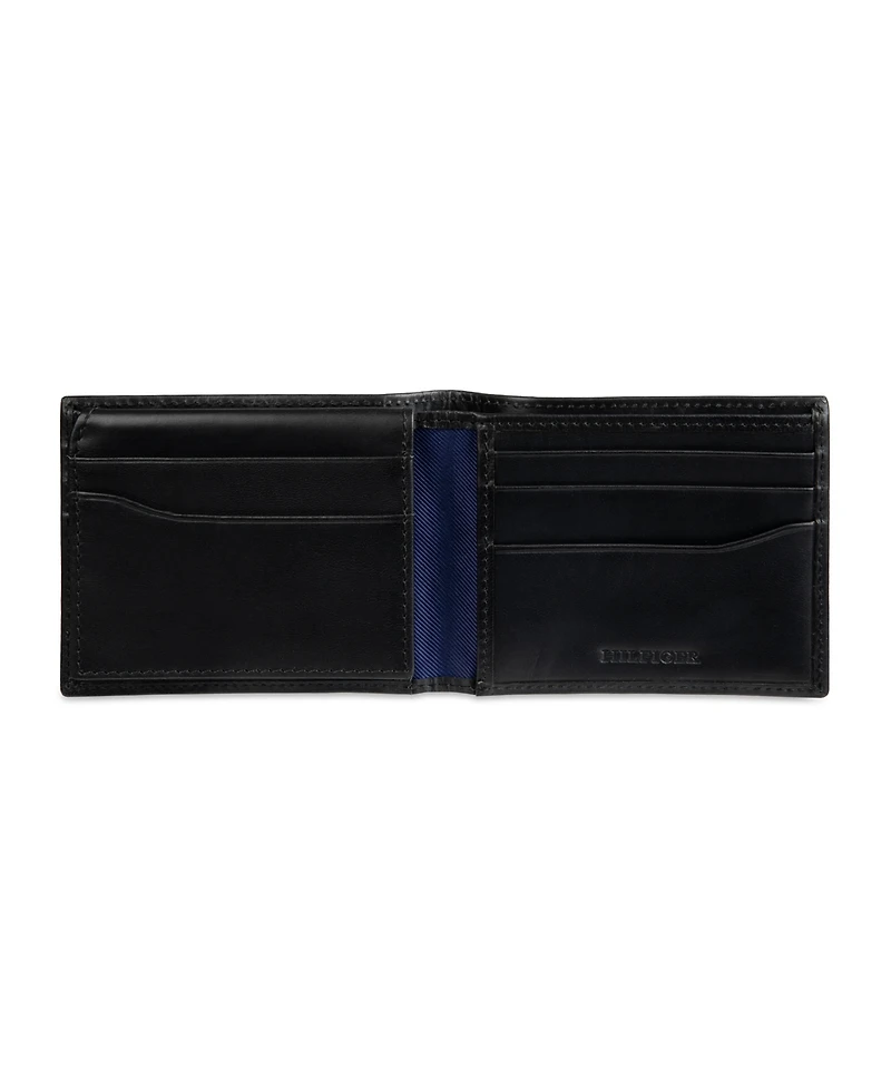 Tommy Hilfiger Men's Overlay Front Pocket Wallet