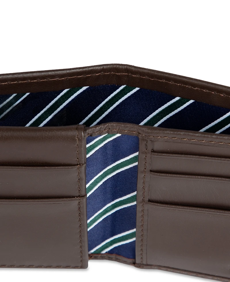 Tommy Hilfiger Men's Overlay Passcase Wallet