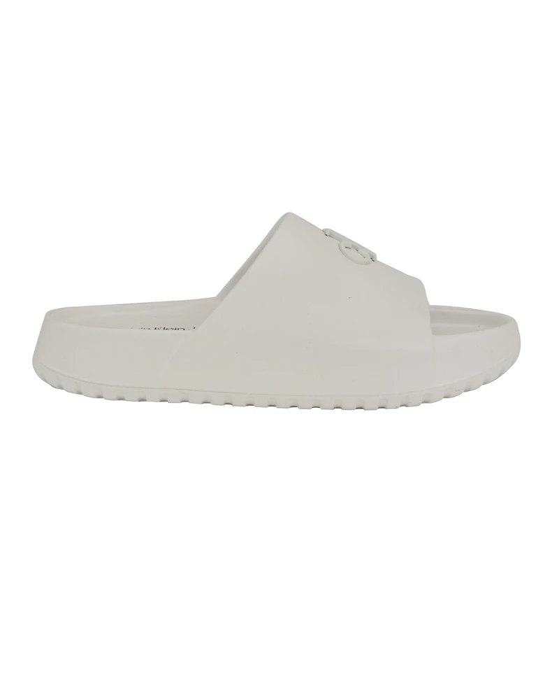 Calvin Klein Women's Nanzey Logo Pool Slide Sandals