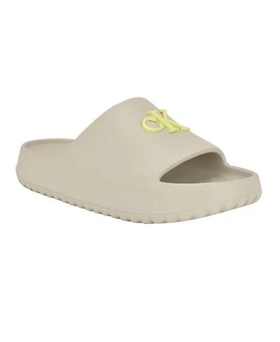 Calvin Klein Women's Nanzey Logo Pool Slide Sandals