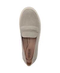 LifeStride Women's Geneva-Chop Closed Round Toe Platform Penny Loafers