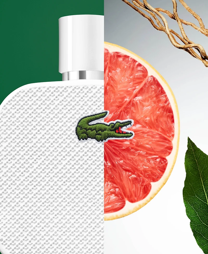 Lacoste Men's L.12.12 Blanc Eau de Toilette Spray, 3.3 oz.