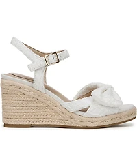 LifeStride Women's Tahlia Open RoundToe Espadrille Wedge Sandals