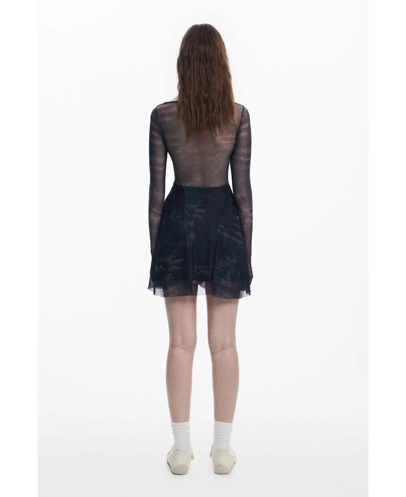 Desigual Women's Collina Strada pleated dress