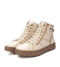 Carmela Collection Leather Sneaker Booties By Xti