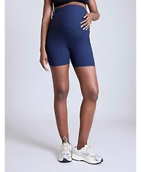 Motherhood Maternity 6 1/2" Ribbed Biker Short