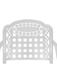 Patio Chairs set of 2 Cast Aluminum Patio Furniture Outdoor Patio Chairs Metal Patio Chairs Garden Chair for Indoor Outdoor Bistro Chairs for Balcony