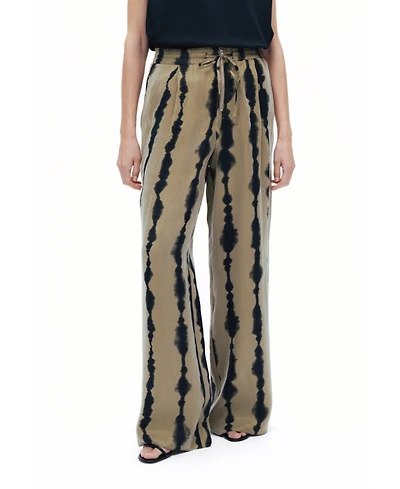 Nocturne Women's Flowy Printed Pants