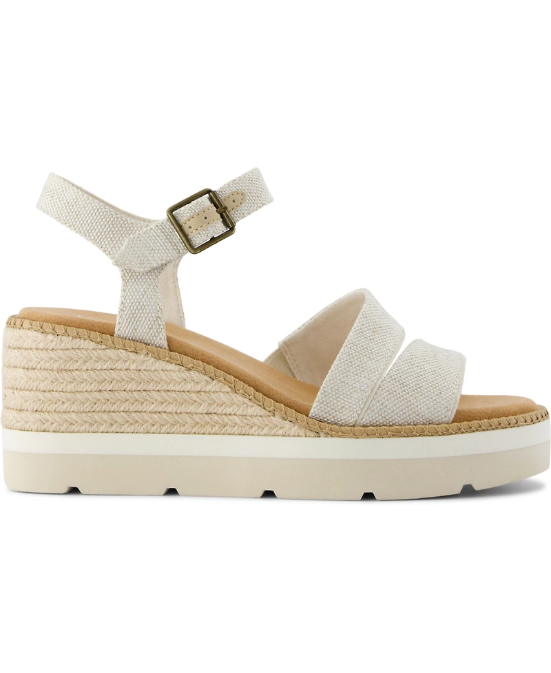 Toms Women's Darya Open Toe Wedge Sandals