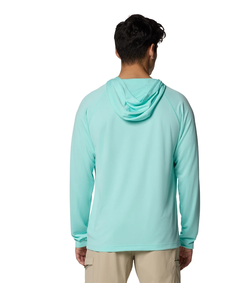 Columbia Men's Pfg Solar Stream Moisture-Wicking Upf 50 Hoodie