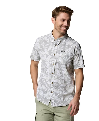 Columbia Men's Rapid Rivers Printed Short Sleeve Shirt