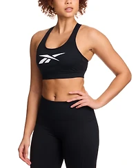 Reebok Women's Lux Vector Racer-Back Sport Bra