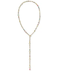 Kendra Scott 14k Gold-Plated Mixed Stone 19-2/5" Convertible Necklace