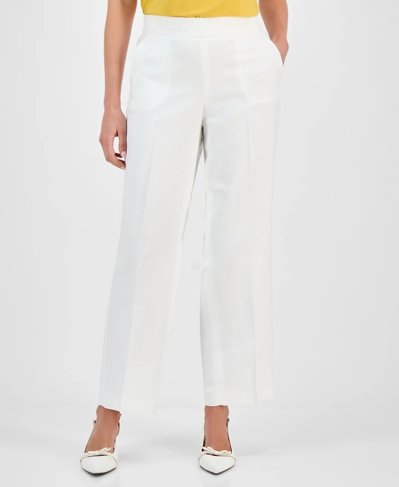 Kasper Women's Linen-Blend Pants