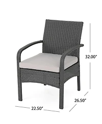 Streamdale Deluxe Rattan Outdoor Club Chairs Tropical Style, Unparalleled Comfort