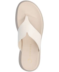 Journee Collection Women's Carah Thong Platform Wedge Sandals