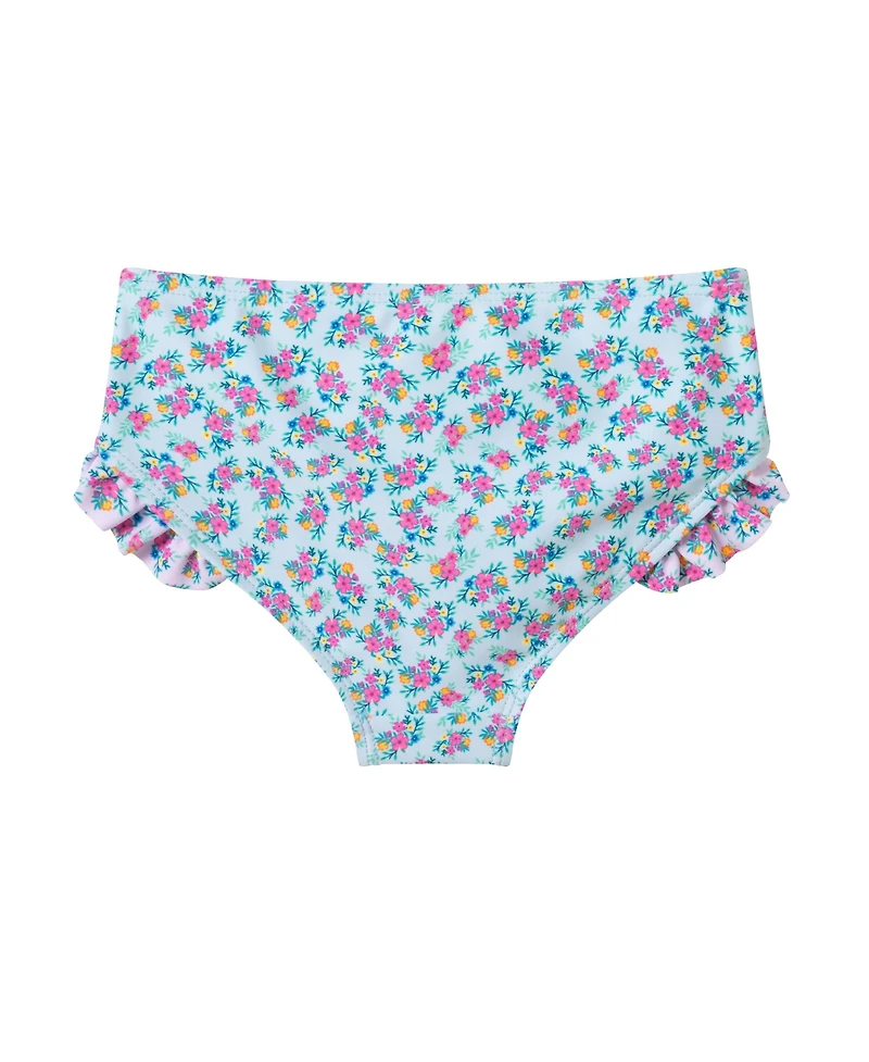 Toddler/Child Girls Floral Print Bikini w/Headband