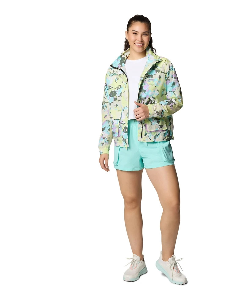 Columbia Women's Pfg Open Water Windbreaker Jacket