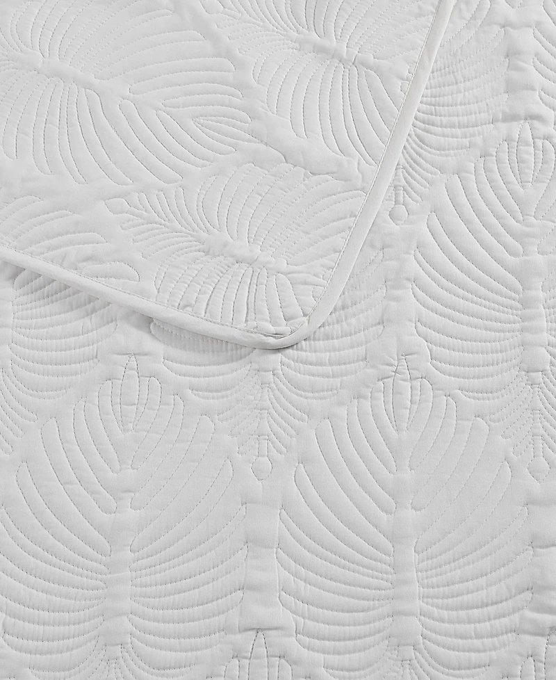 Tommy Bahama Line Palm Cotton Reversible 3-Pc. Quilt Set
