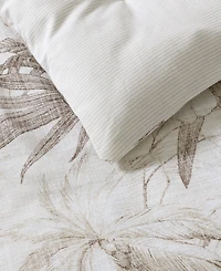 Tommy Bahama Beachway Blooms Reversible 3-Pc. Comforter Set, Full/Queen