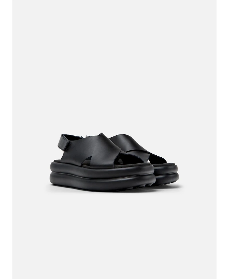 Camper Pelotas Flota Up Leather Sandals