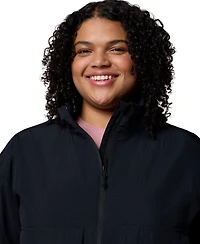 Columbia Plus Paracutie Cropped Cargo Windbreaker Jacket